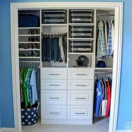 Baby Blue Boys Bedroom Drawer