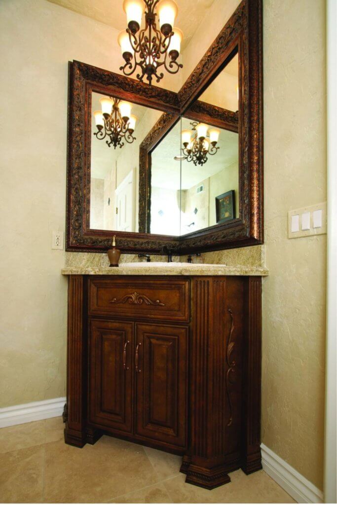 Corner Mirrors for bathroom