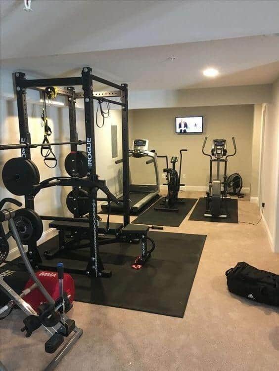 Home Basement Gym Ideas