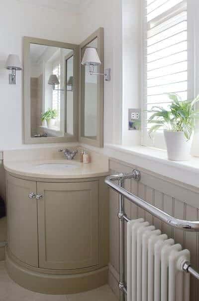 Modern Corner Mirrors for bathroom