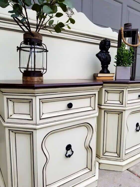 Night Stand with Chalk Paint