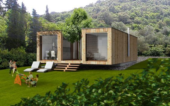 prefabricated house