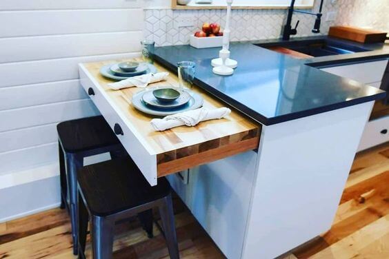 tiny house dinning table ideas