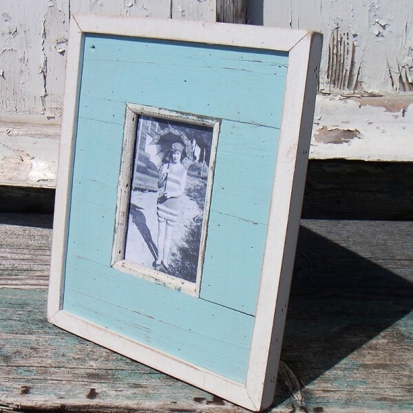 Beach Hut photo frame idea