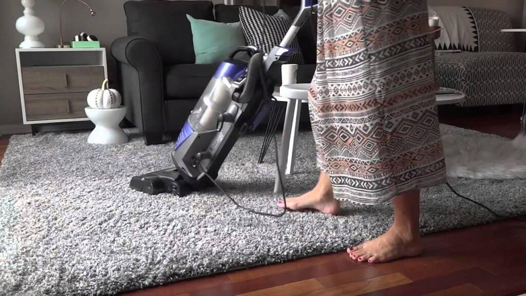 how to clean a shag rug