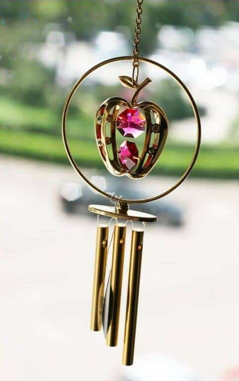 apple wind chime