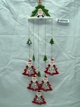 christmas tree wind chime