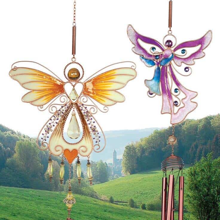 summer angel wind chime