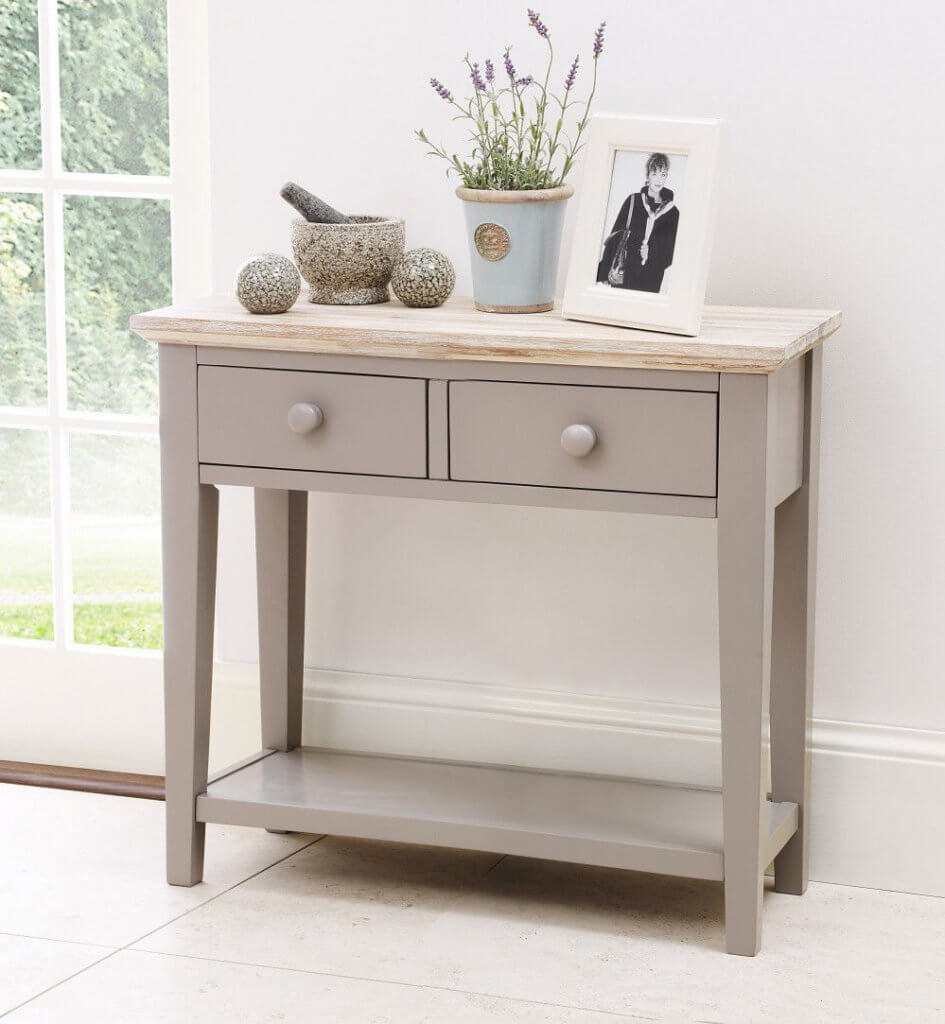 small console table