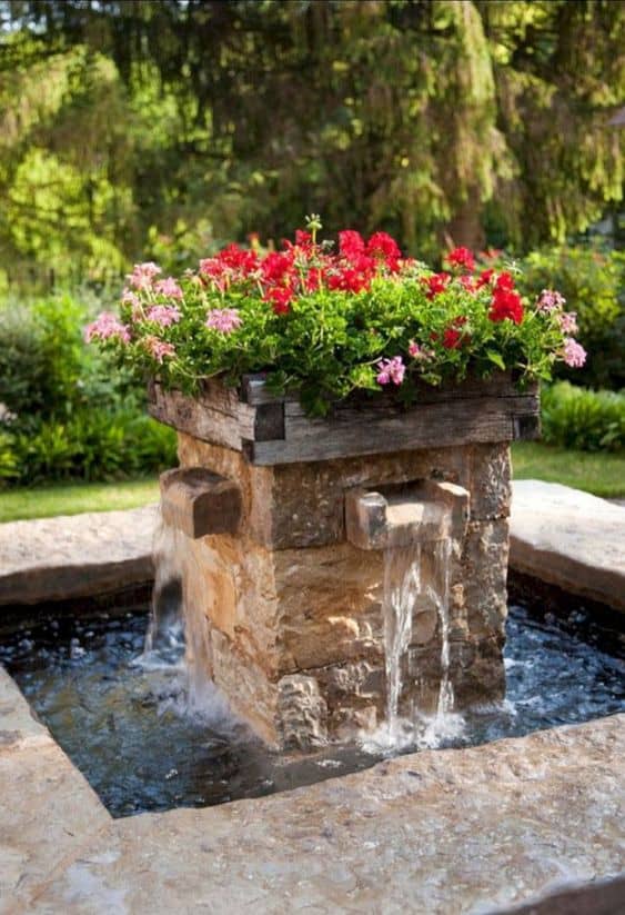 Garden Fountain Ideas